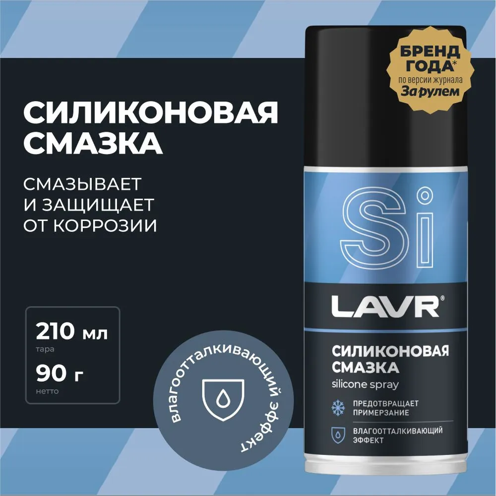 Силиконовая смазка LAVR спрей